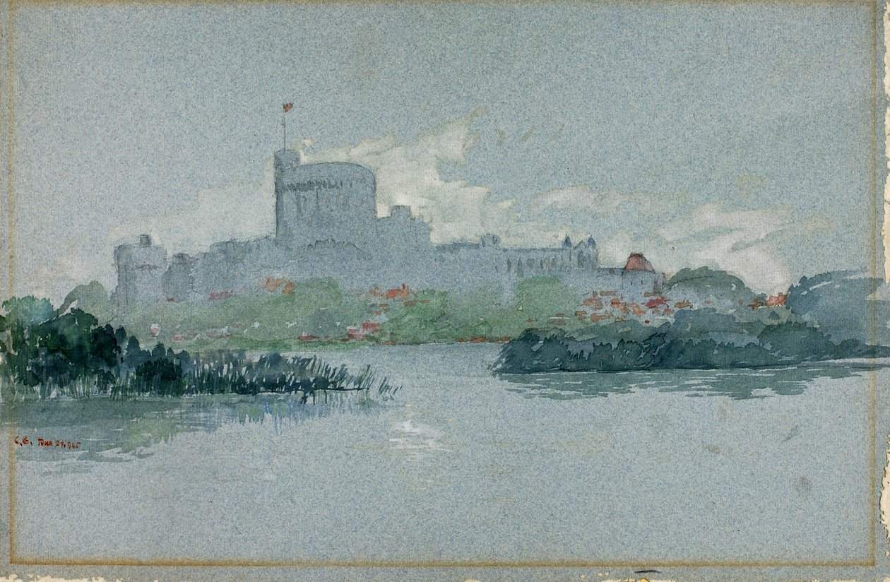 Windsor kastély, Anglia alkotó: Cass Gilbert