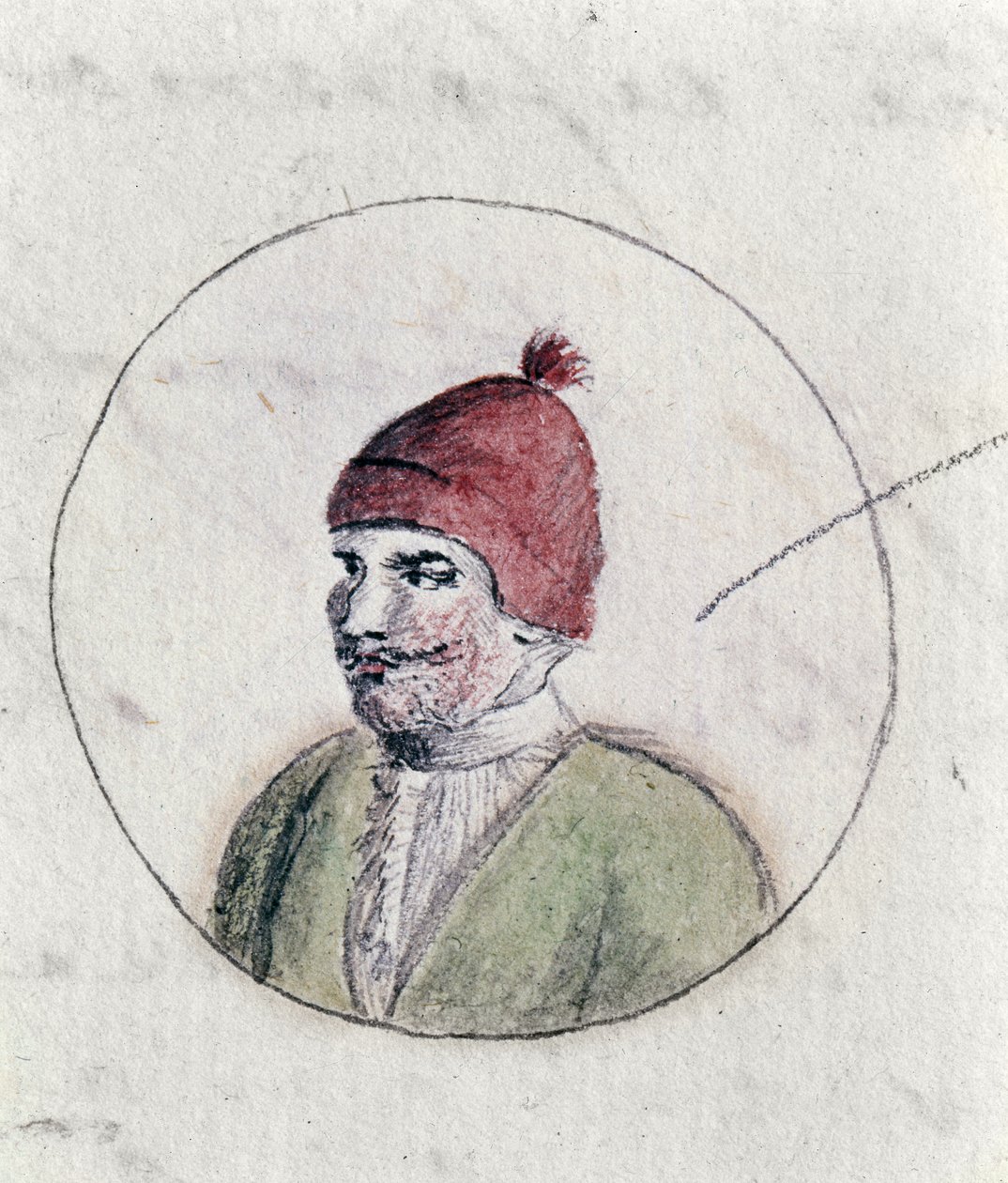 Henrik VIII, 1790 körül (toll, tinta és WC papíron) alkotó: Cassandra Austen