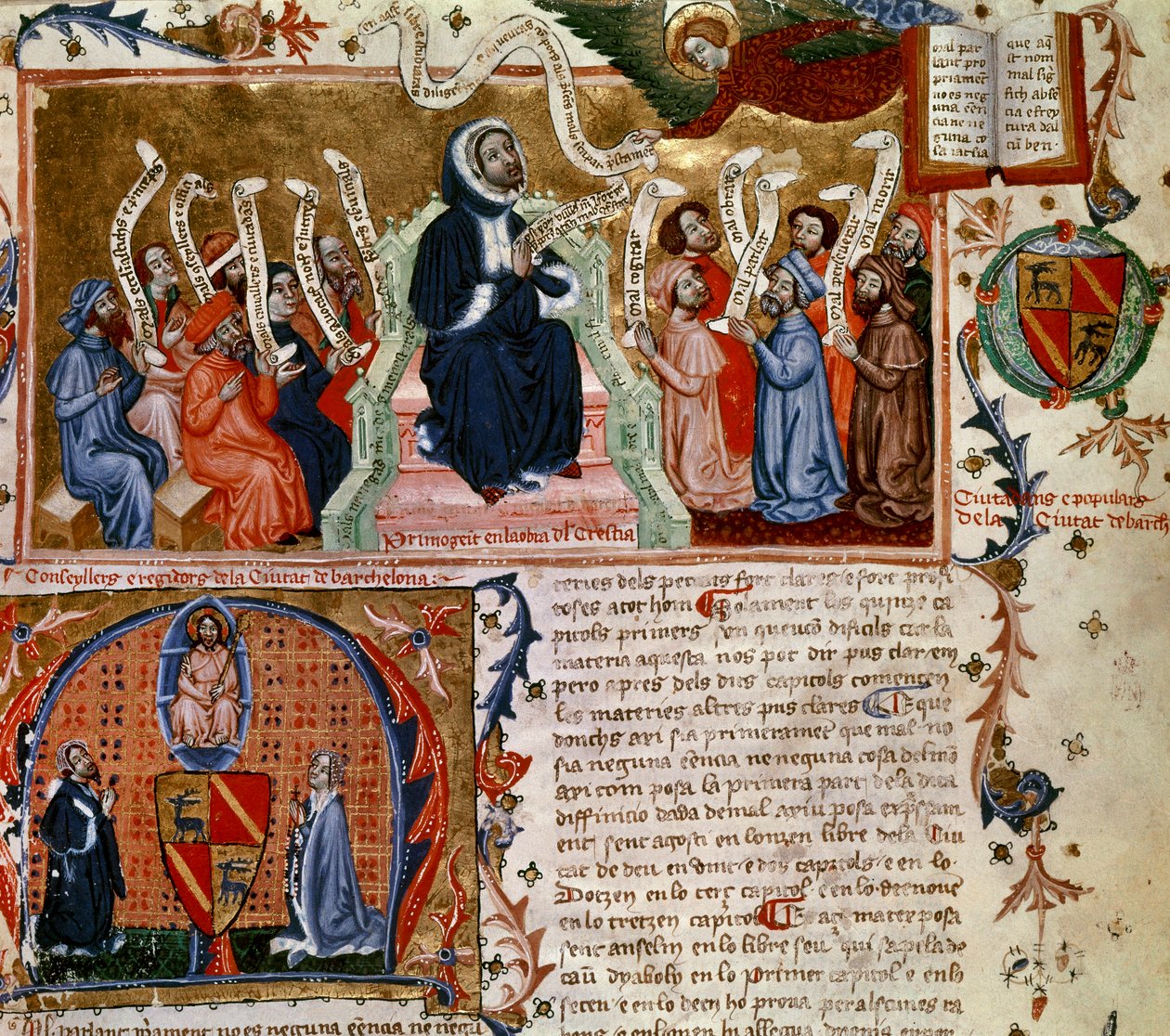 Fra Francesc Eiximenis (Girona,1330-Perpignan,1409) alkotó: Catalan School