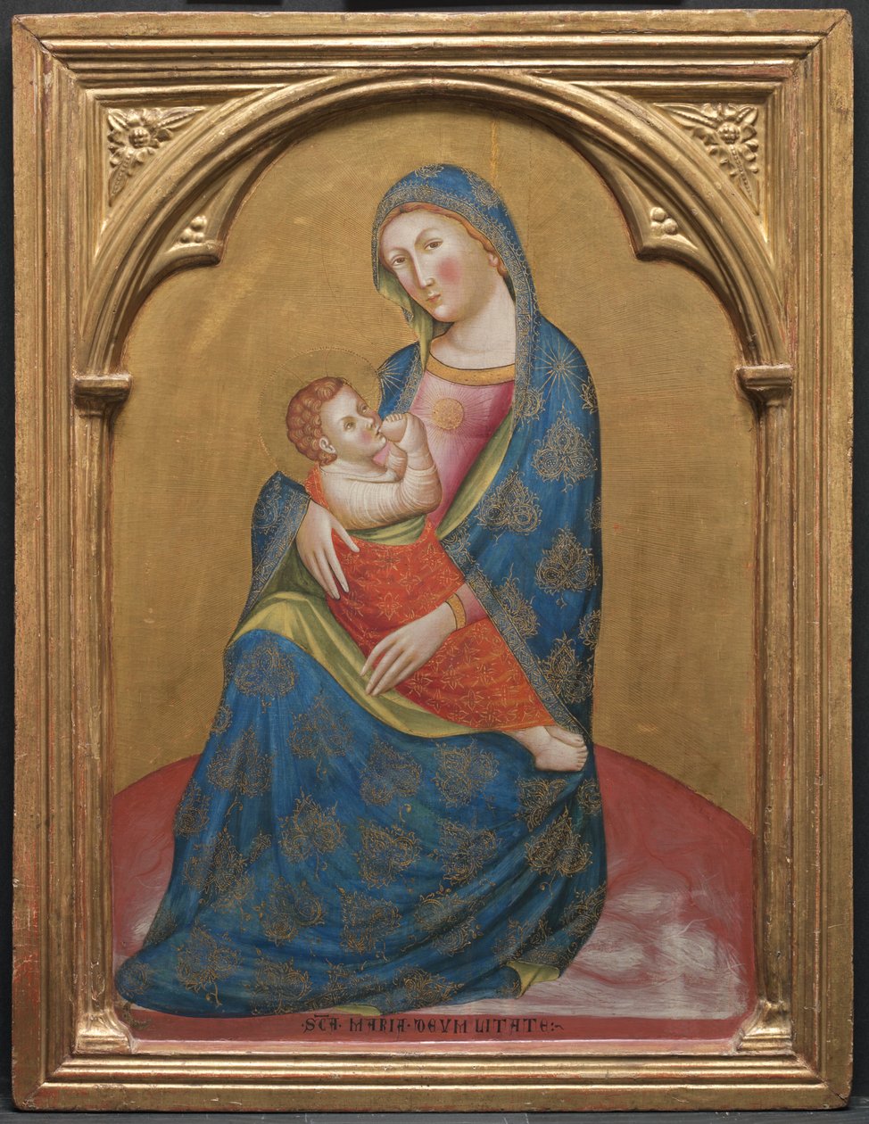 Az alázat Madonnája alkotó: Catarino Veneziano