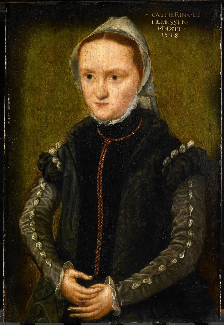 Önarckép, 1548 alkotó: Catharina van Hemessen