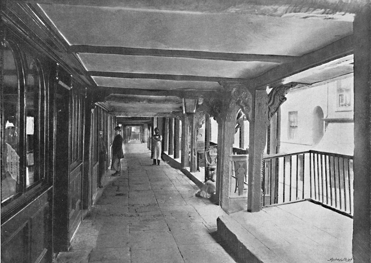 Watergate Street Row, Chester, 1896 alkotó: Catherall and Pritchard