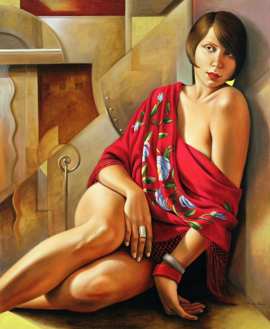 Őszi rubin (olaj, vászon) alkotó: Catherine Abel