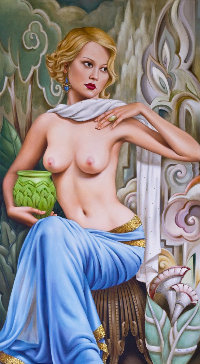 Primavera (olaj, vászon) alkotó: Catherine Abel