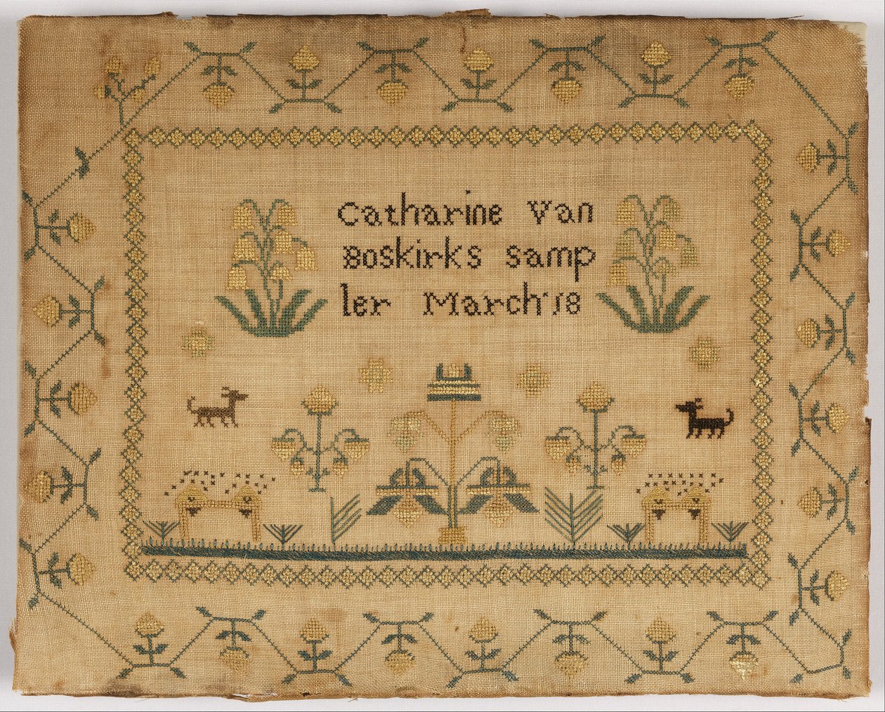 Mintavevő alkotó: Catherine Van Boskirk
