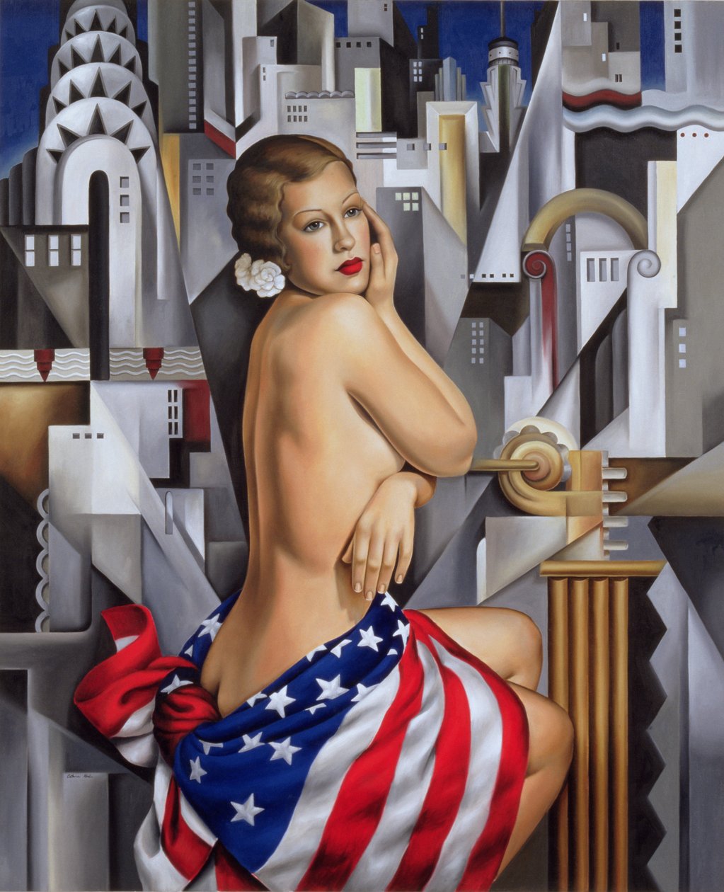 The Beauty of Her (olaj, vászon) alkotó: Catherine Abel