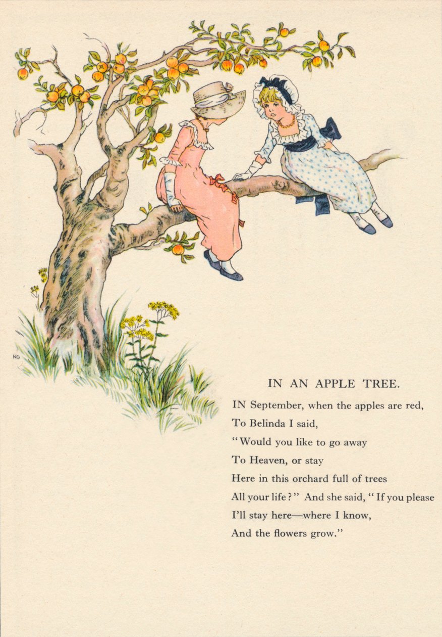 "Kate Greenaway körömvirágkertje", 1885, 1946. alkotó: Catherine Greenaway