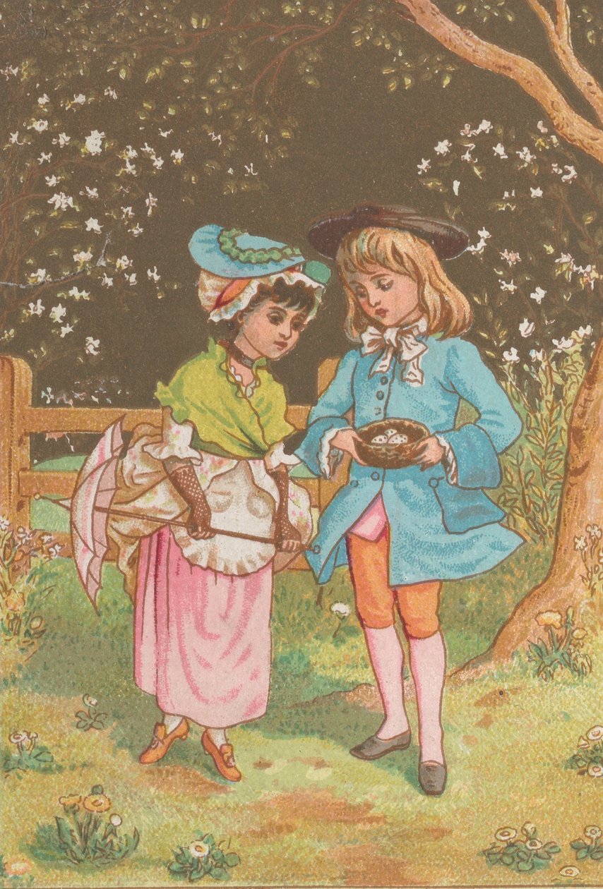 Valentin, kb. 1880. alkotó: Catherine Greenaway