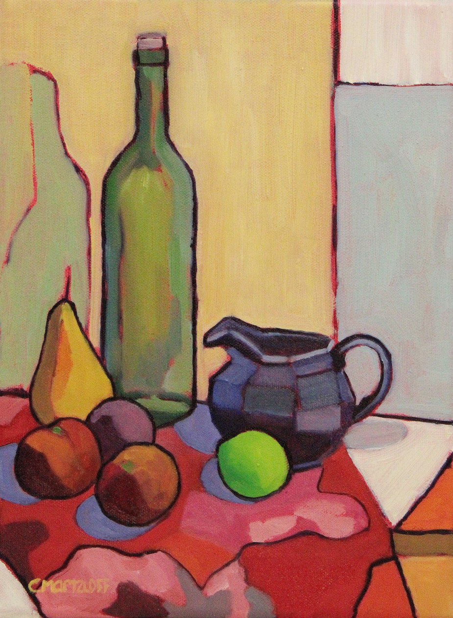 Geometry of Color, 2023 (olaj, vászon) alkotó: Catherine J Martzloff