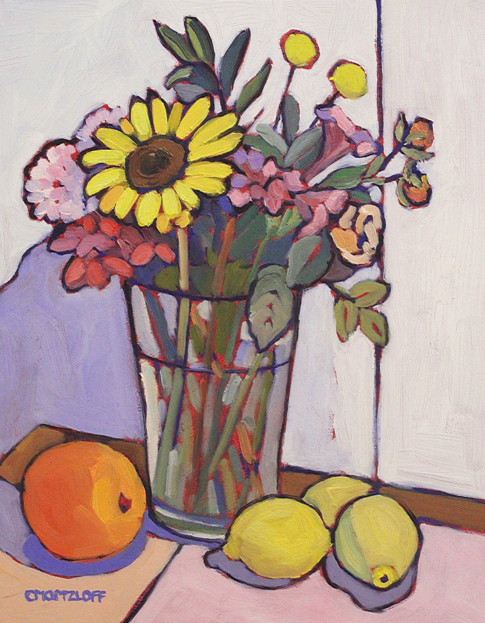 Natures Kaleidoszkóp, 2023 (olaj, tábla) alkotó: Catherine J Martzloff