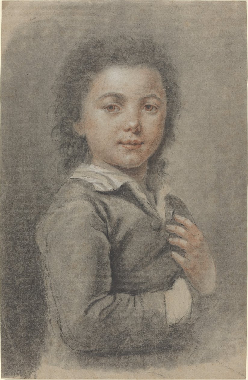 Egy fiatal fiú portréja alkotó: Catherine Lusurier