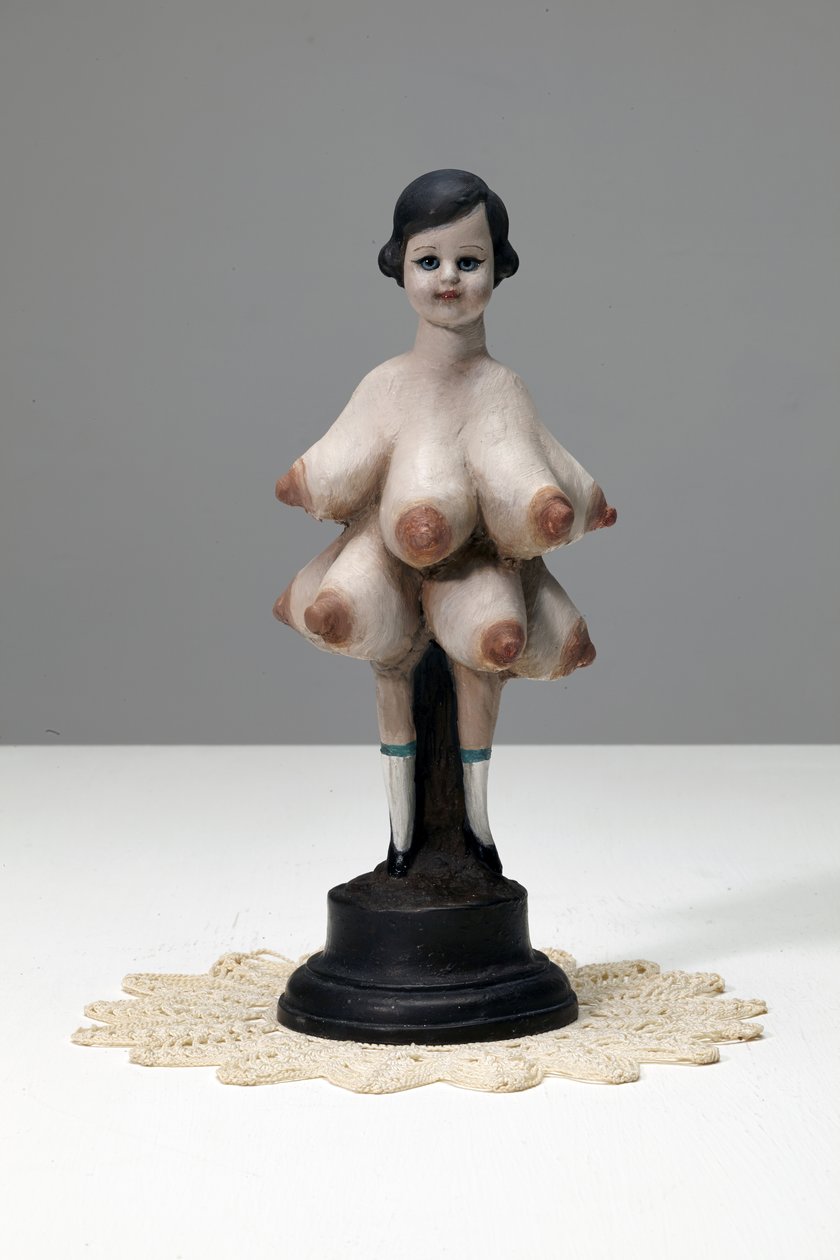 El Shaddai, 2013 (olajfesték, patinázott bronz) alkotó: Cathie Pilkington