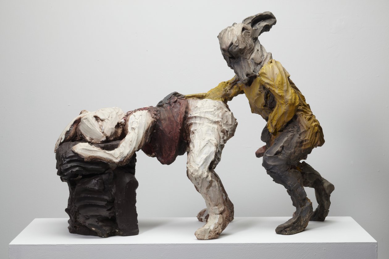 Flopsy, 2009 (Jesmonite, festék) alkotó: Cathie Pilkington
