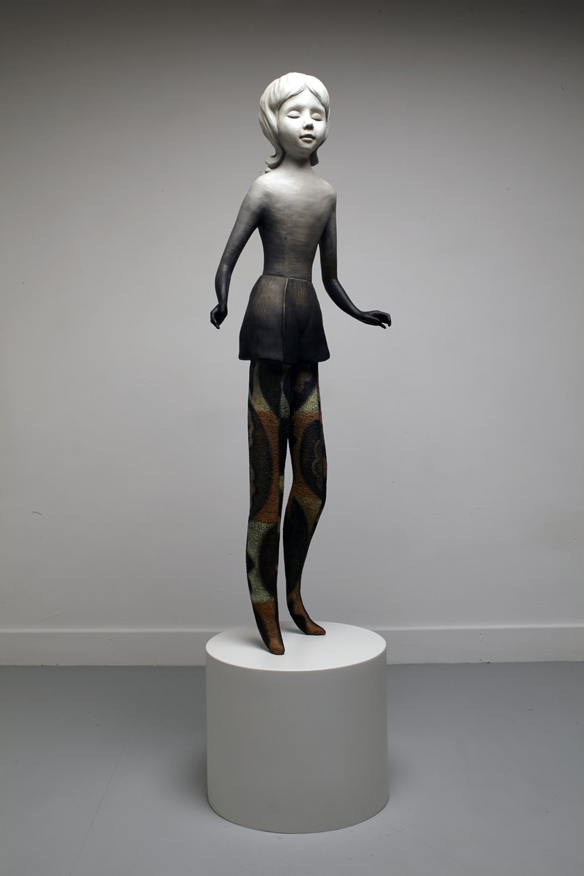 Twinkle, 2014 (olajfesték bronzra, festett bronz talapzattal) alkotó: Cathie Pilkington