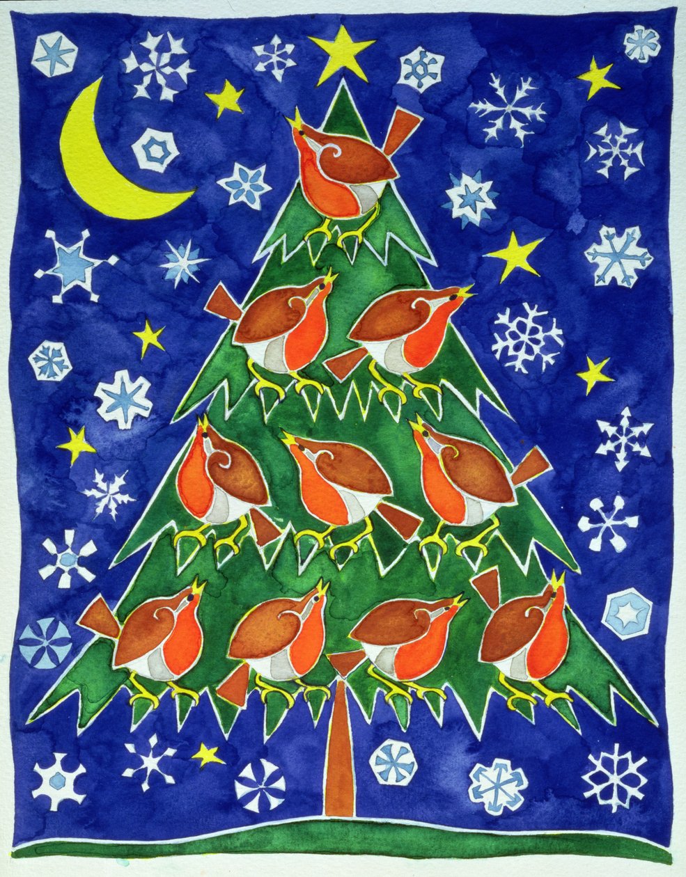 A Robins kórus alkotó: Cathy Baxter