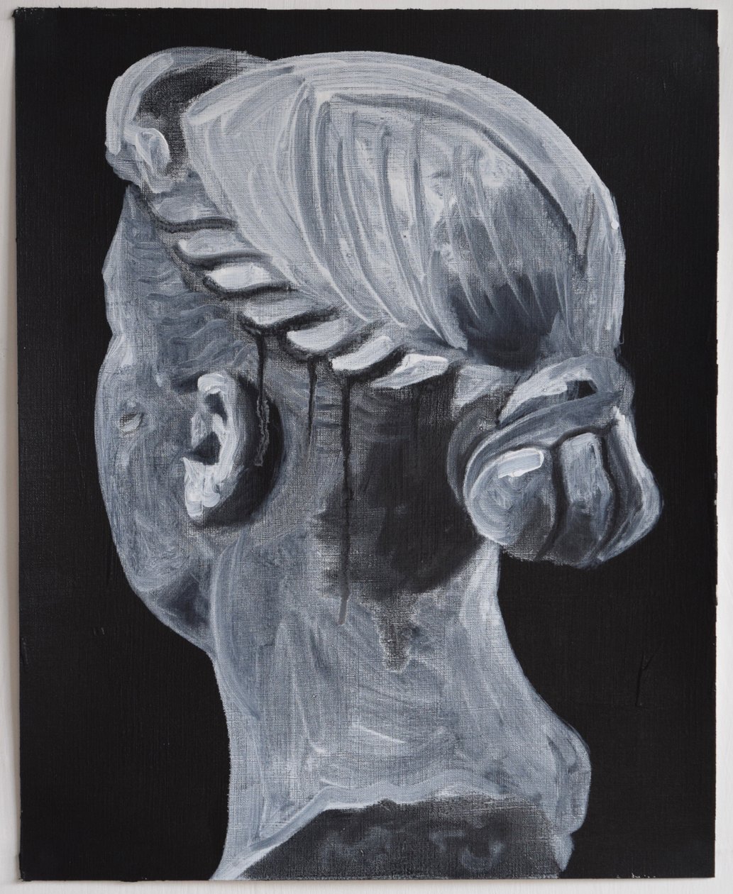 Belladonna: Nodus  Vitta, 2014 (olaj és akril, papír) alkotó: Cathy Lomax