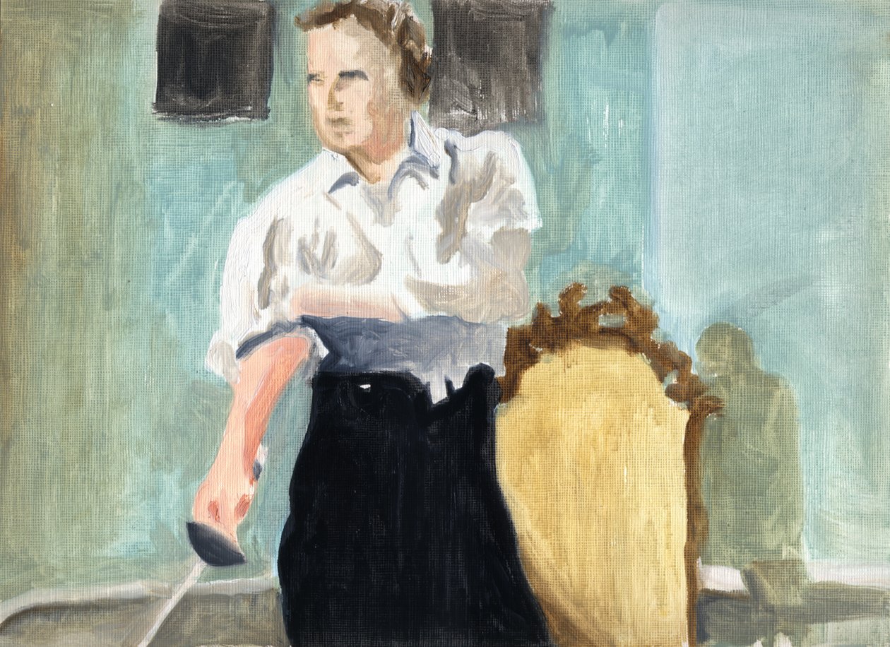Az összeesküvés (Párizs 1934), 2011 (olaj, papír) alkotó: Cathy Lomax