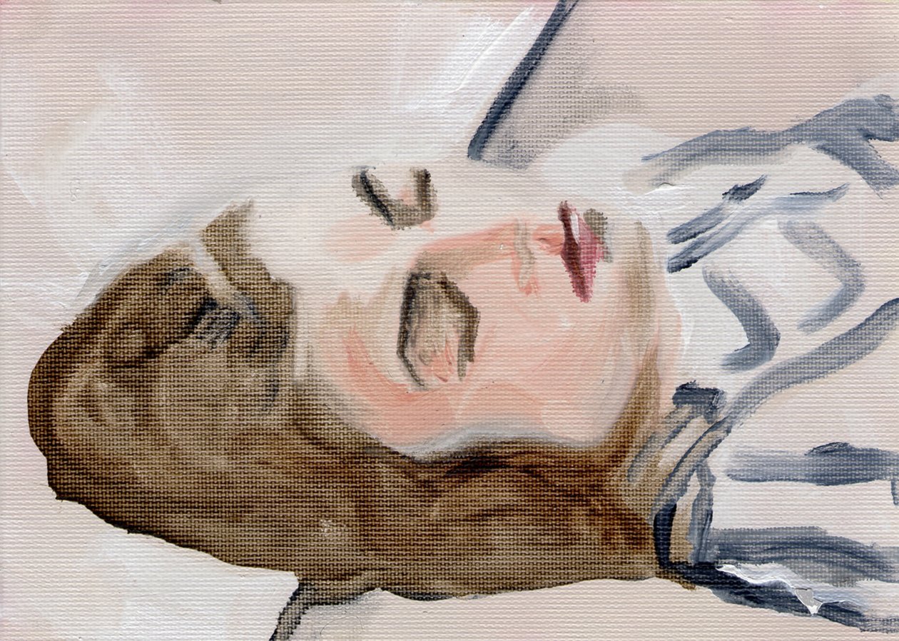 Toni Marachek, 2016 (olaj, papír) alkotó: Cathy Lomax