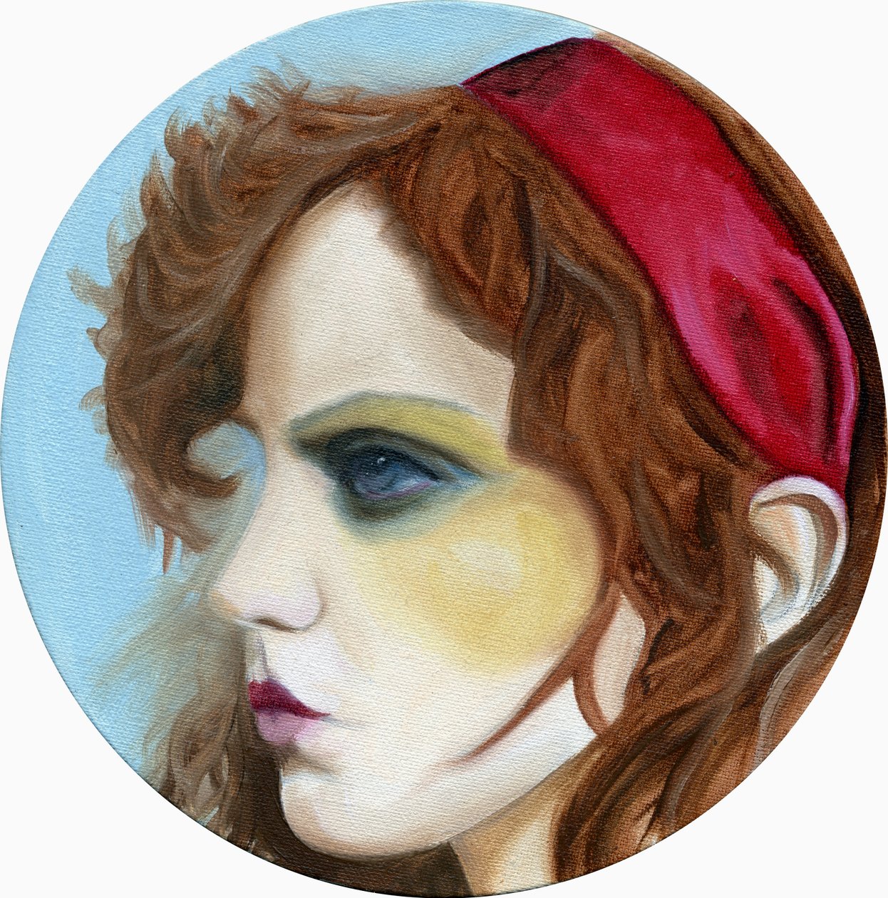 Vogue Rococo, 2008 (olaj, vászon) alkotó: Cathy Lomax