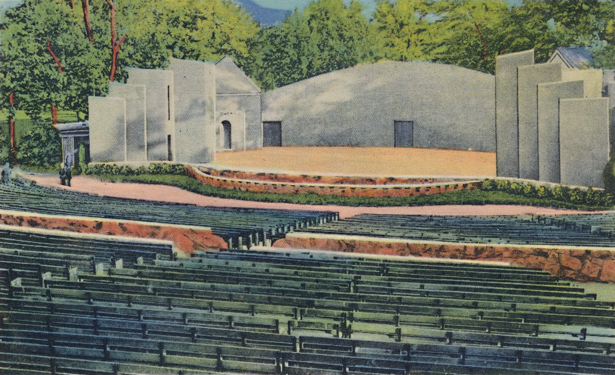 Amfiteátrum, Iroquois Park, 1942 alkotó: Caufield and Shook