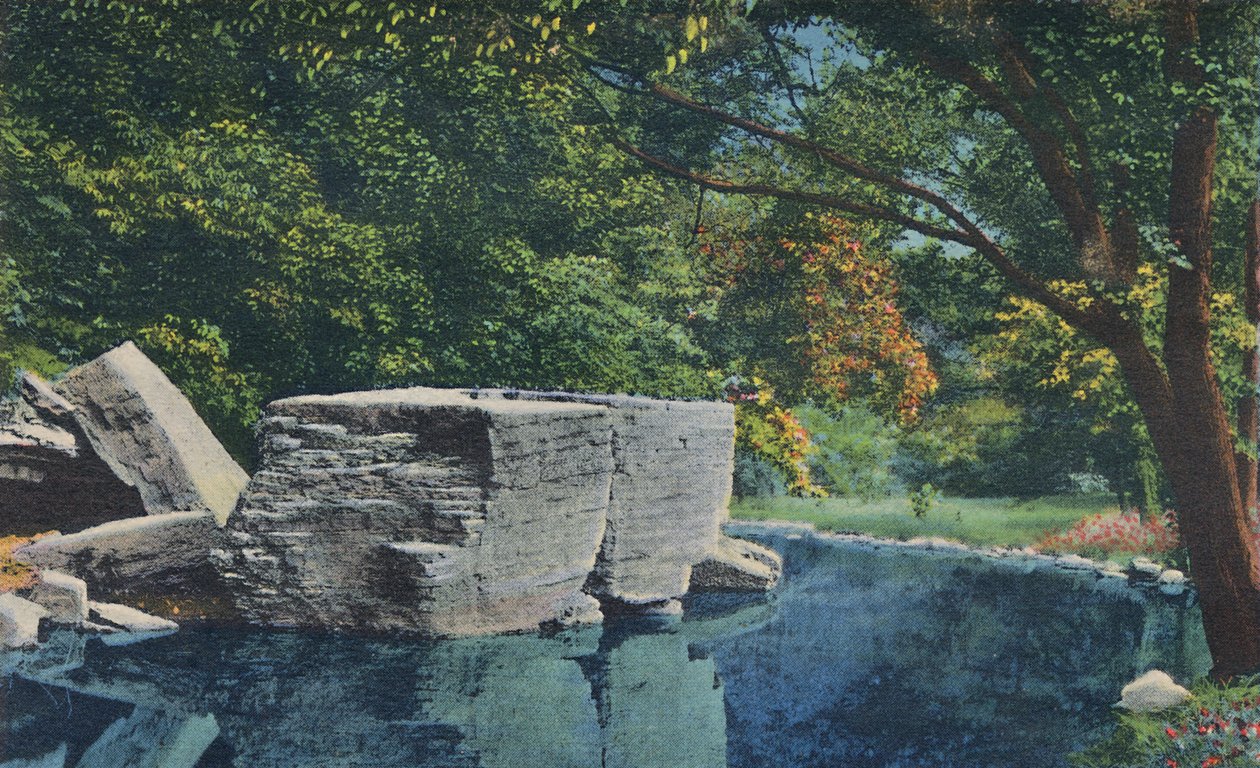 Big Rock, Cherokee Park, 1942 alkotó: Caufield and Shook