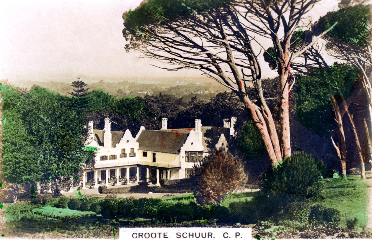 Groote Schuur House, Fokváros, Dél-Afrika, 1920-as évek. alkotó: Cavenders Ltd