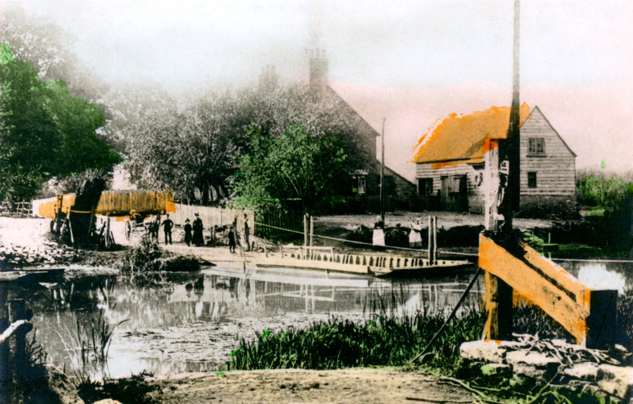 A komp Bablock Hythe-ben, Oxfordshire, 1926. alkotó: Cavenders Ltd