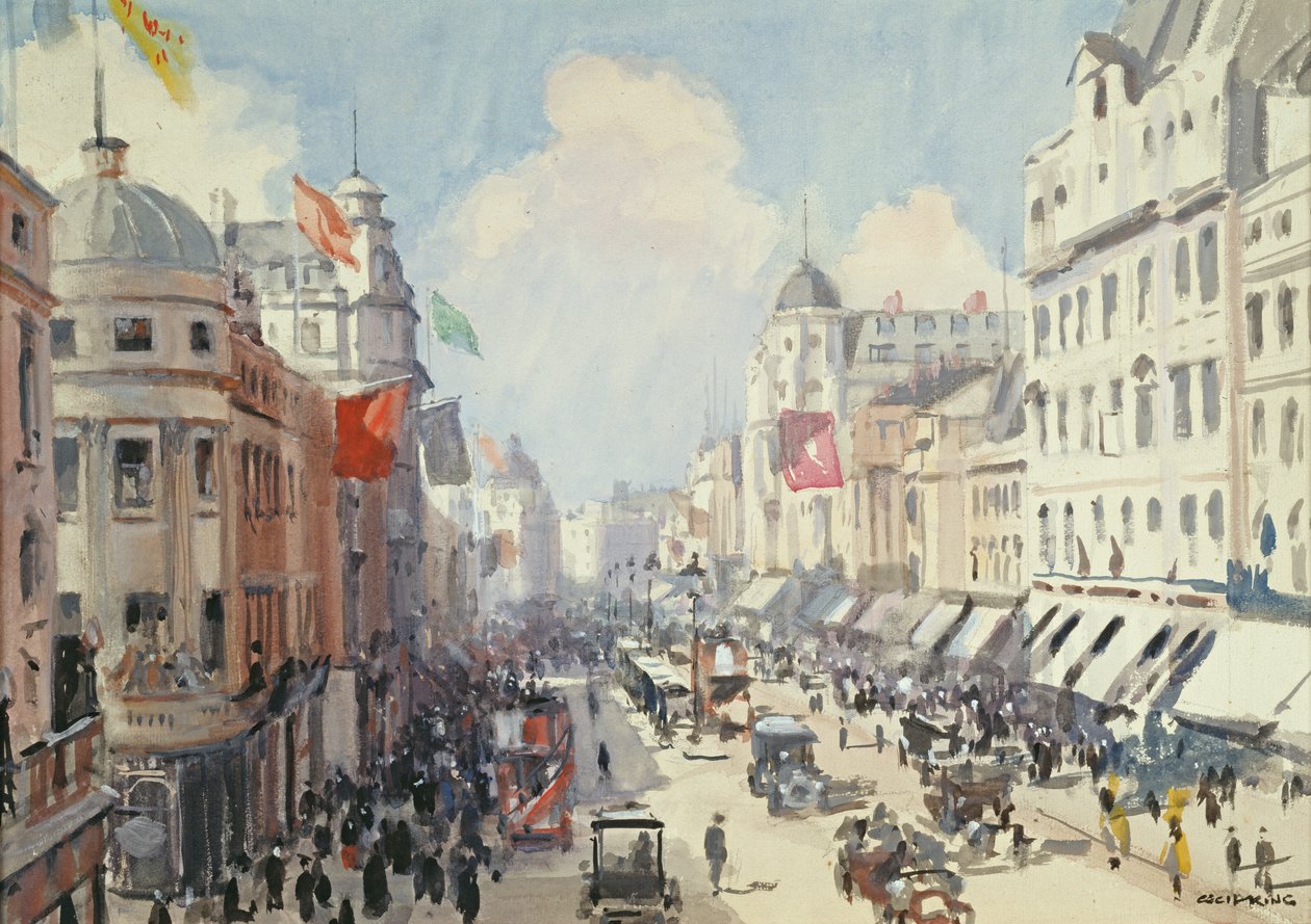 Regent Street, London alkotó: Cecil King