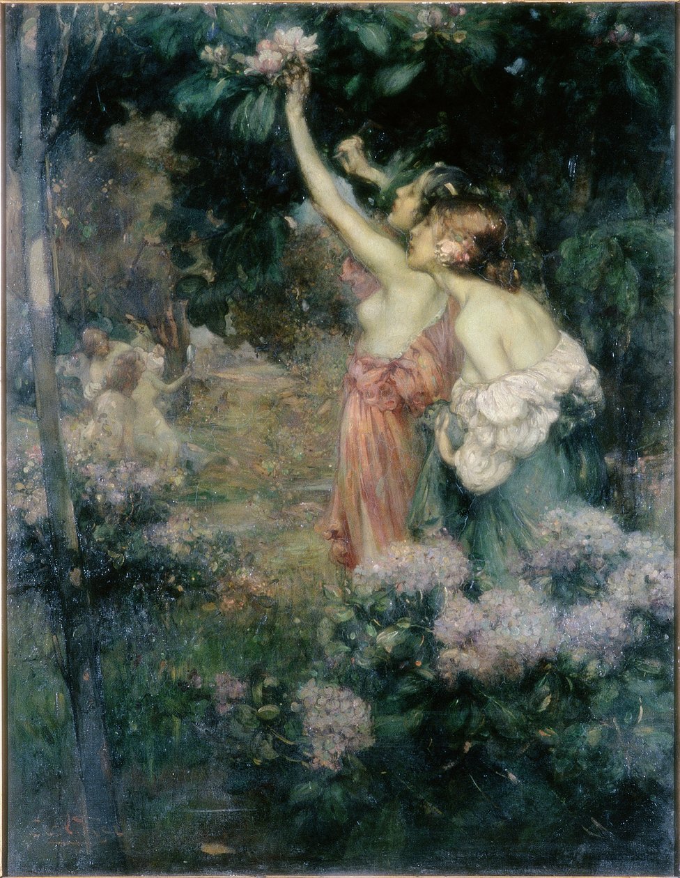 Fields Elysian, 1906 körül alkotó: Cecil William Rea