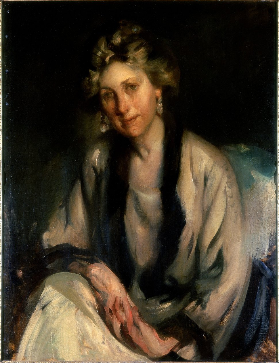 Egy hölgy portréja alkotó: Cecil William Rea