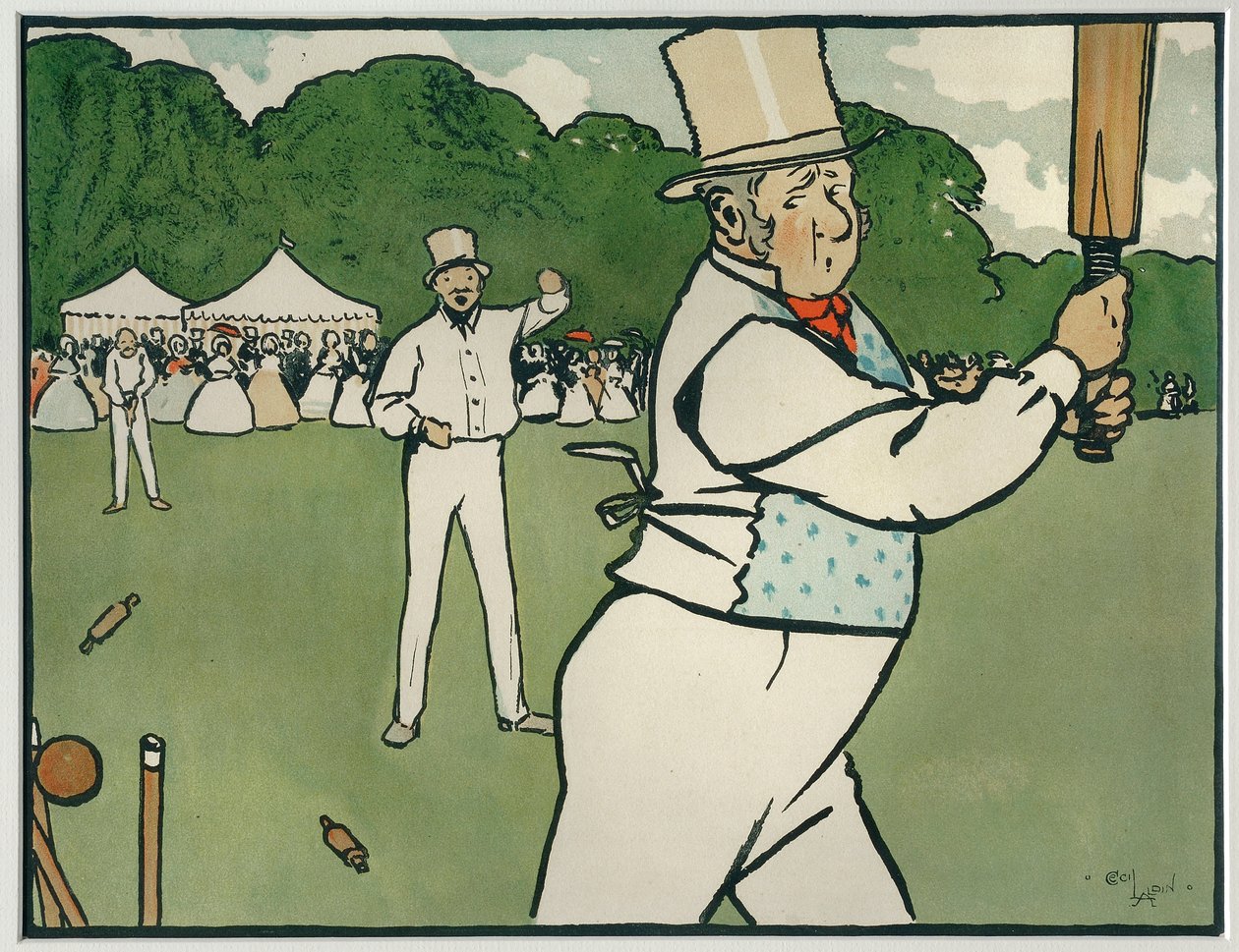 Régi angol sportok és játékok: Krikett alkotó: Cecil Charles Windsor Aldin