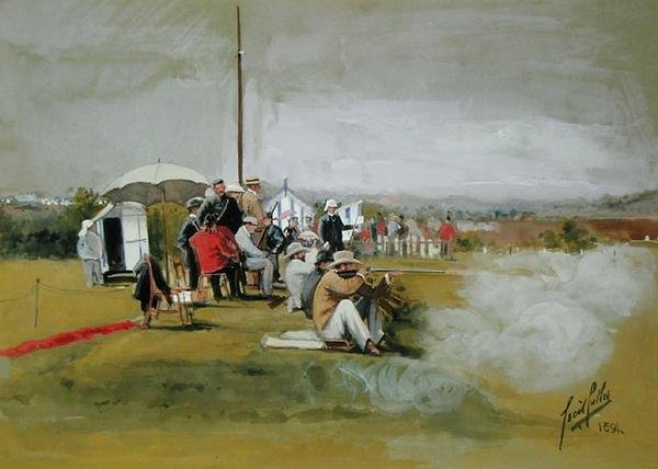 Lőtér, Bisley tábor alkotó: Cecil Cutler