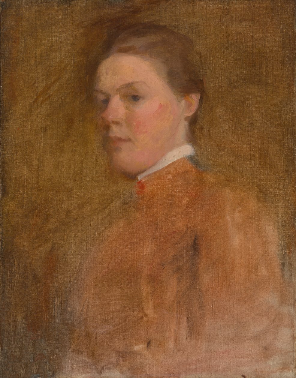 Cecilia Beaux önarckép, c. 1889-1894. alkotó: Cecilia Beaux