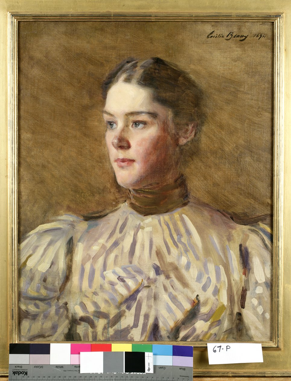 Önarckép, 1894 alkotó: Cecilia Beaux