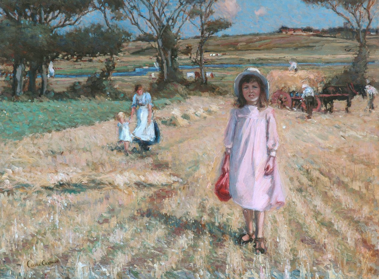 A kukoricatábla túloldalán alkotó: Cecilia Carpmael