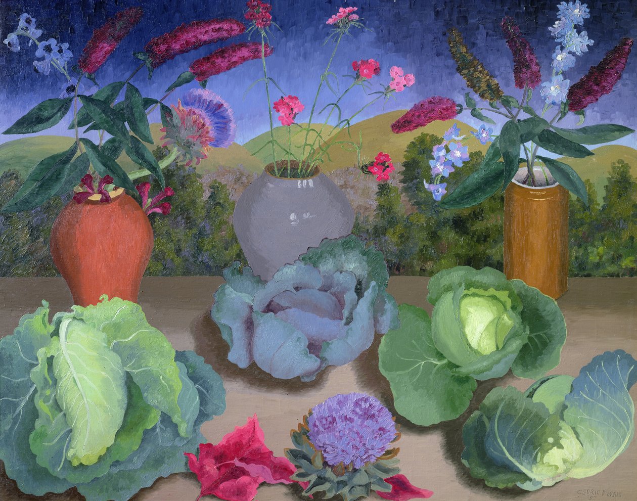 Káposztafélék alkotó: Cedric Morris