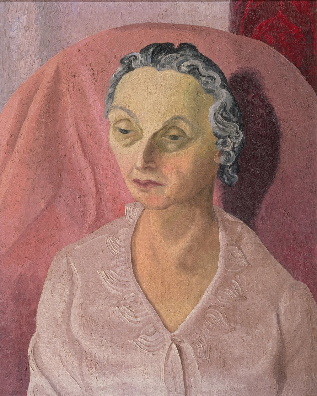 Mrs. R.A. portréja Gorer alkotó: Cedric Morris