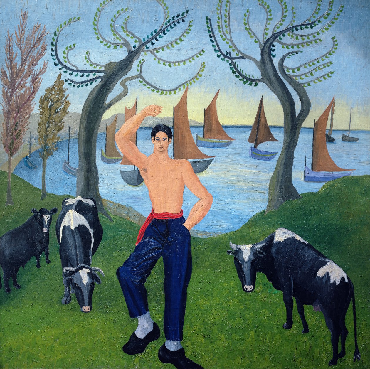 A táncoló tengerész alkotó: Cedric Morris
