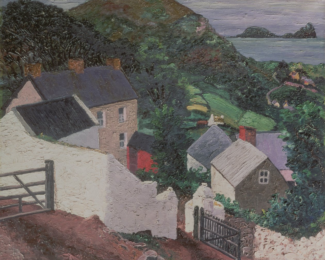 Worms Head: Gower-félsziget alkotó: Cedric Morris