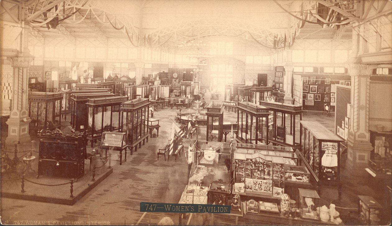 Női pavilon, Centennial Exhibition, Philadelphia, 1876 (albumnyomat) alkotó: Centennial Photographic Co. Centennial Photographic Co.