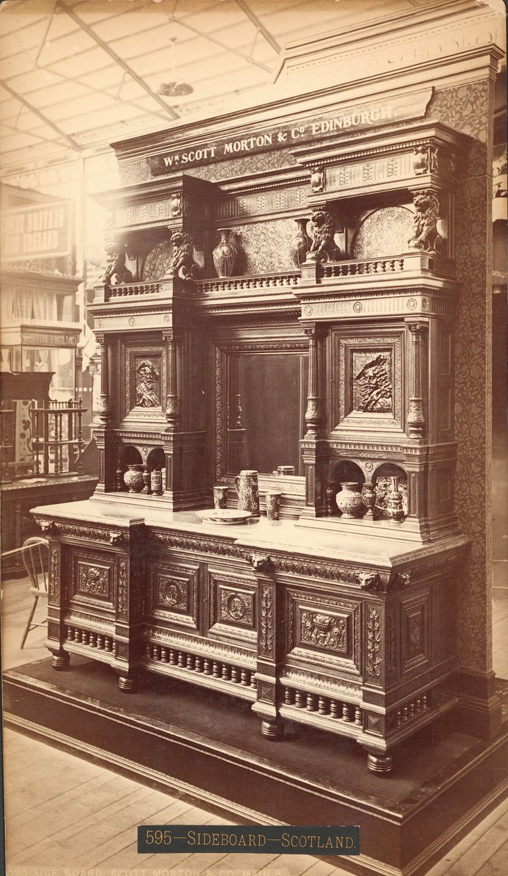 Sideboard, Scott Morton & Co, az "Art and I"-hez. alkotó: Centennial Photographic Co.