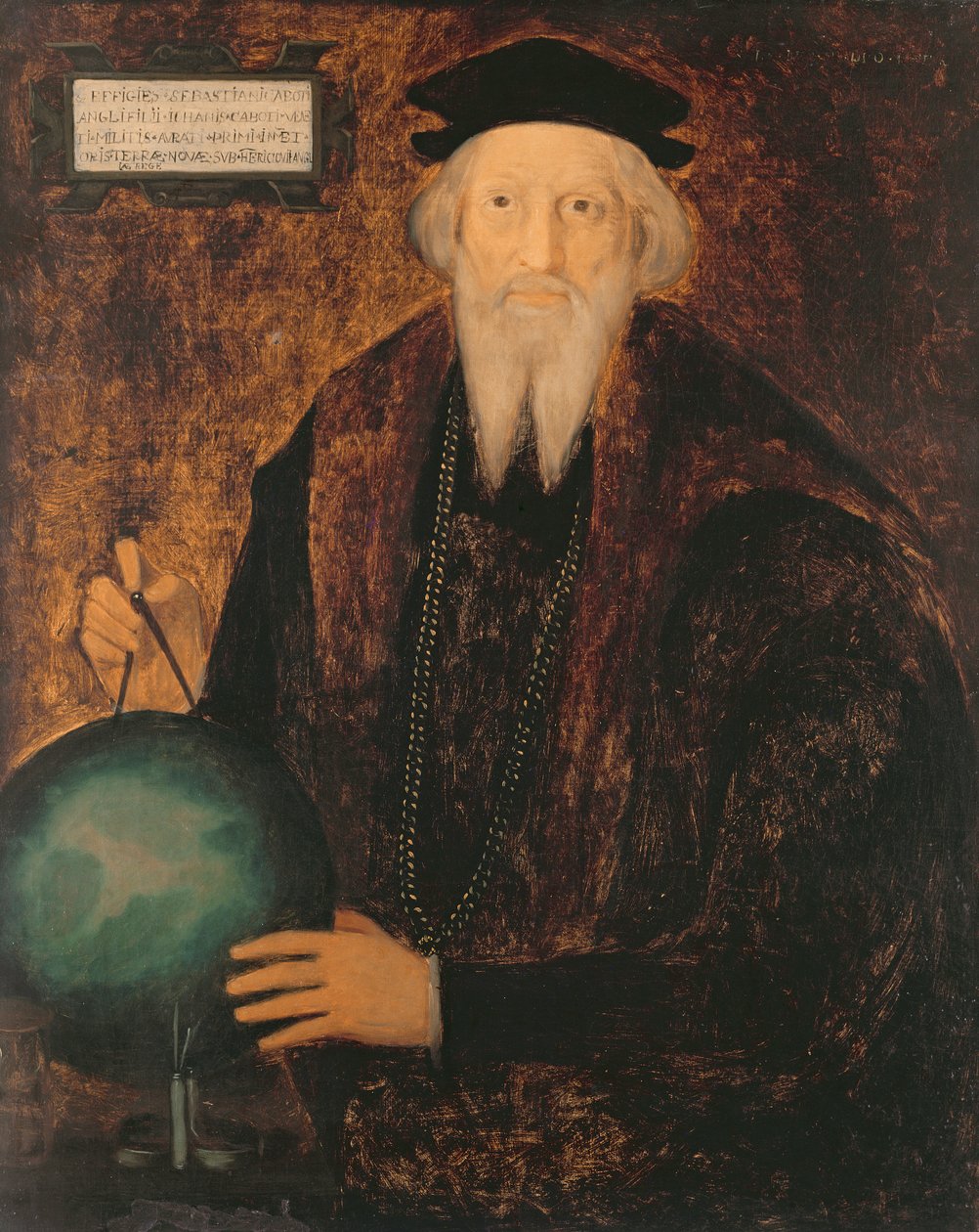 Sebastian Cabot portréja (1474-1557) alkotó: Cephas Giovanni Thompson