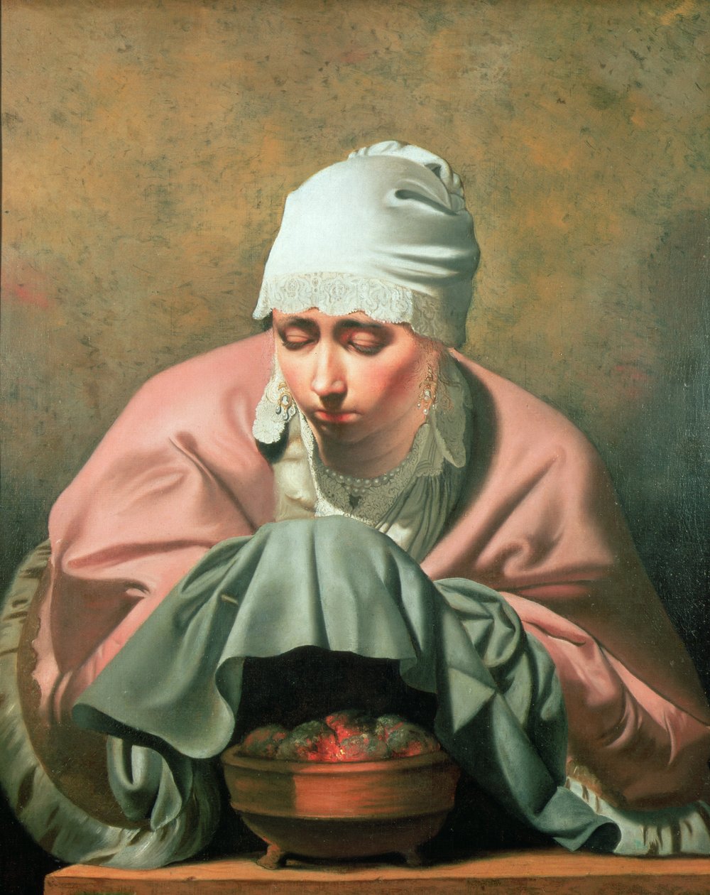 A tél allegóriája, 1650-es évek alkotó: Cesar Boetius van Everdingen