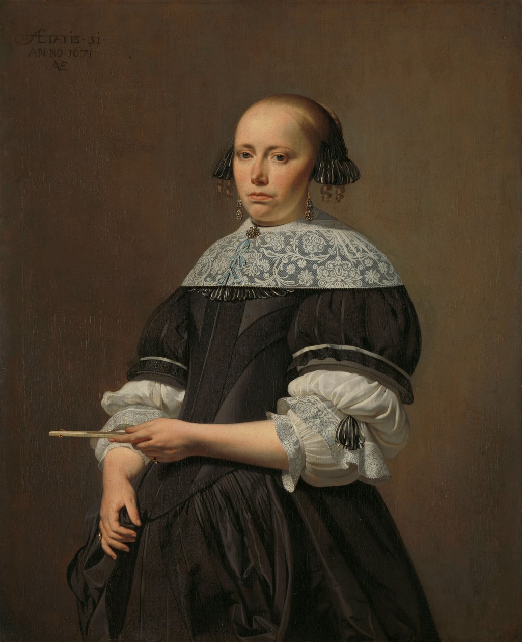 Elisabeth van Kessel (1640-1717), Willem Jacobsz Baert felesége alkotó: Cesar Boetius van Everdingen