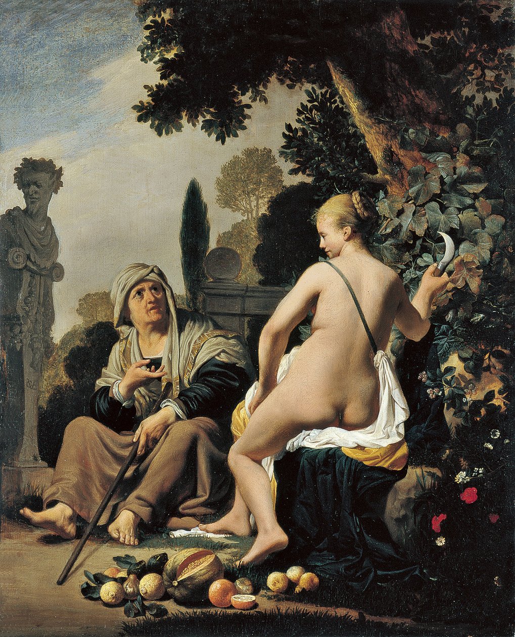 Vertumnus és Pomona alkotó: Cesar Boetius van Everdingen