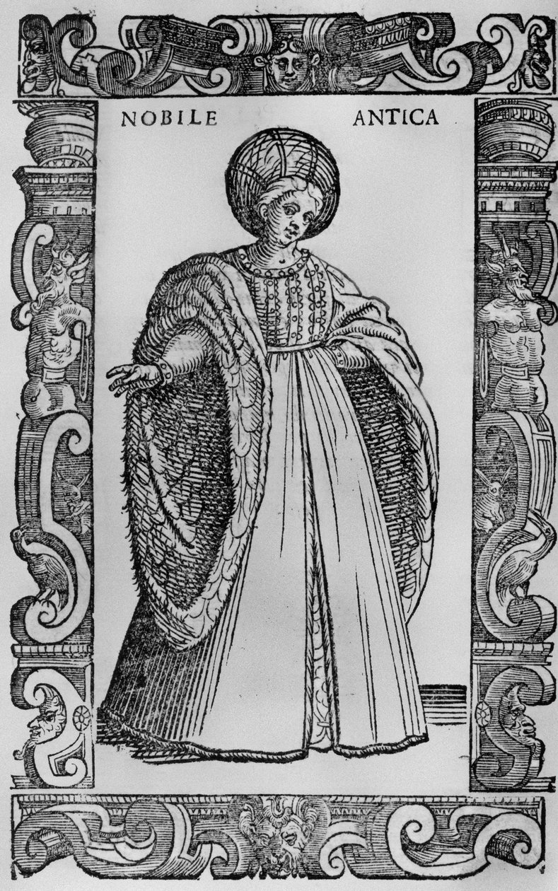 Nobile Antica, 1590 alkotó: Cesare Vecellio