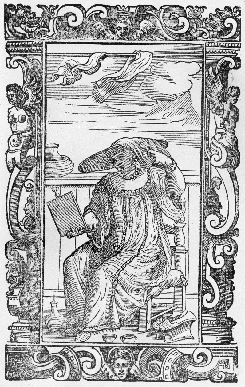 Velencei hölgy, 1590 alkotó: Cesare Vecellio
