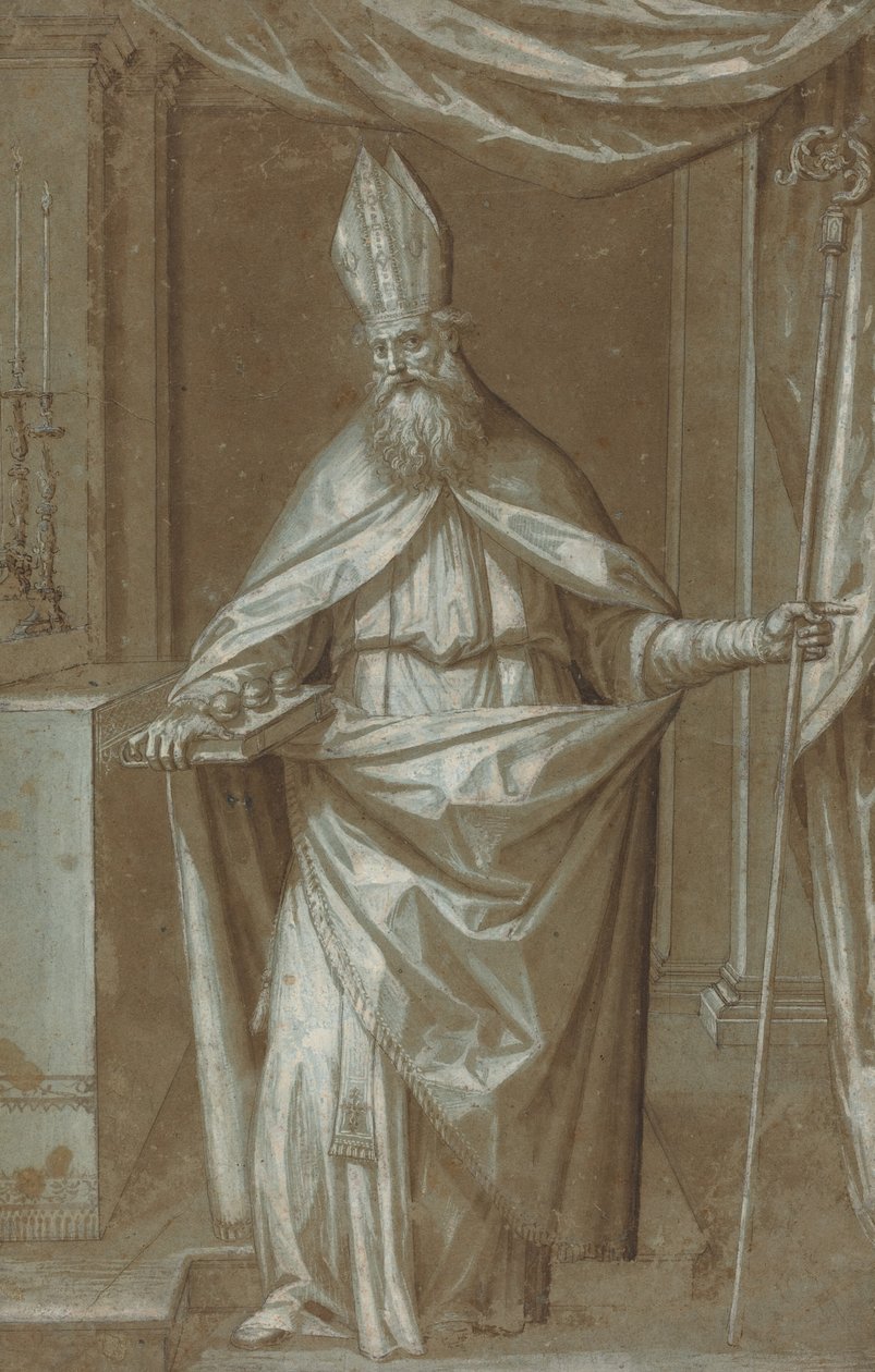 Bari Szent Miklós alkotó: Cesare Aretusi