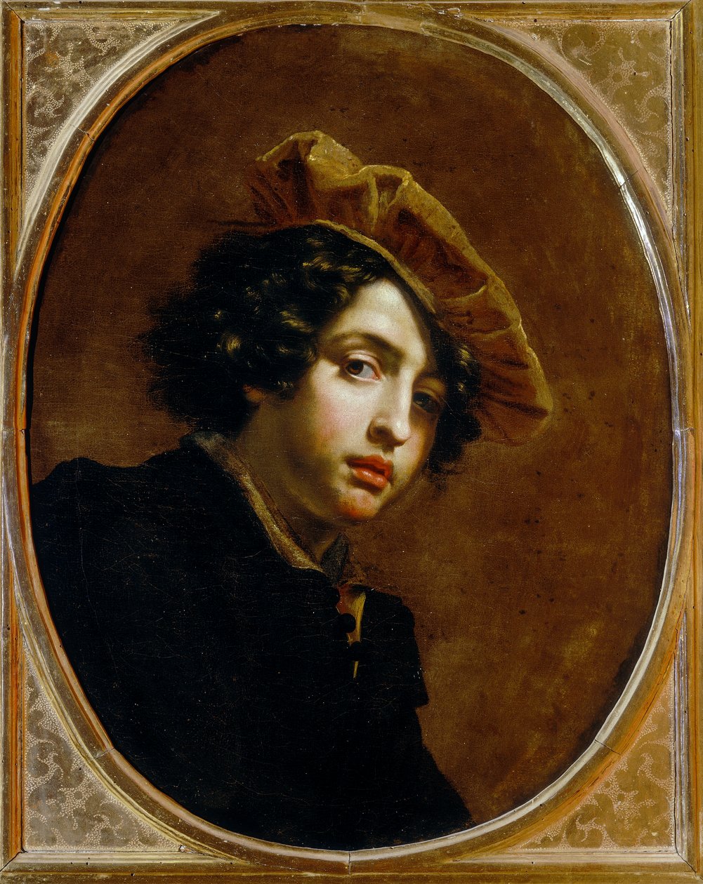 Fiatal férfi önarckép alkotó: Cesare Dandini