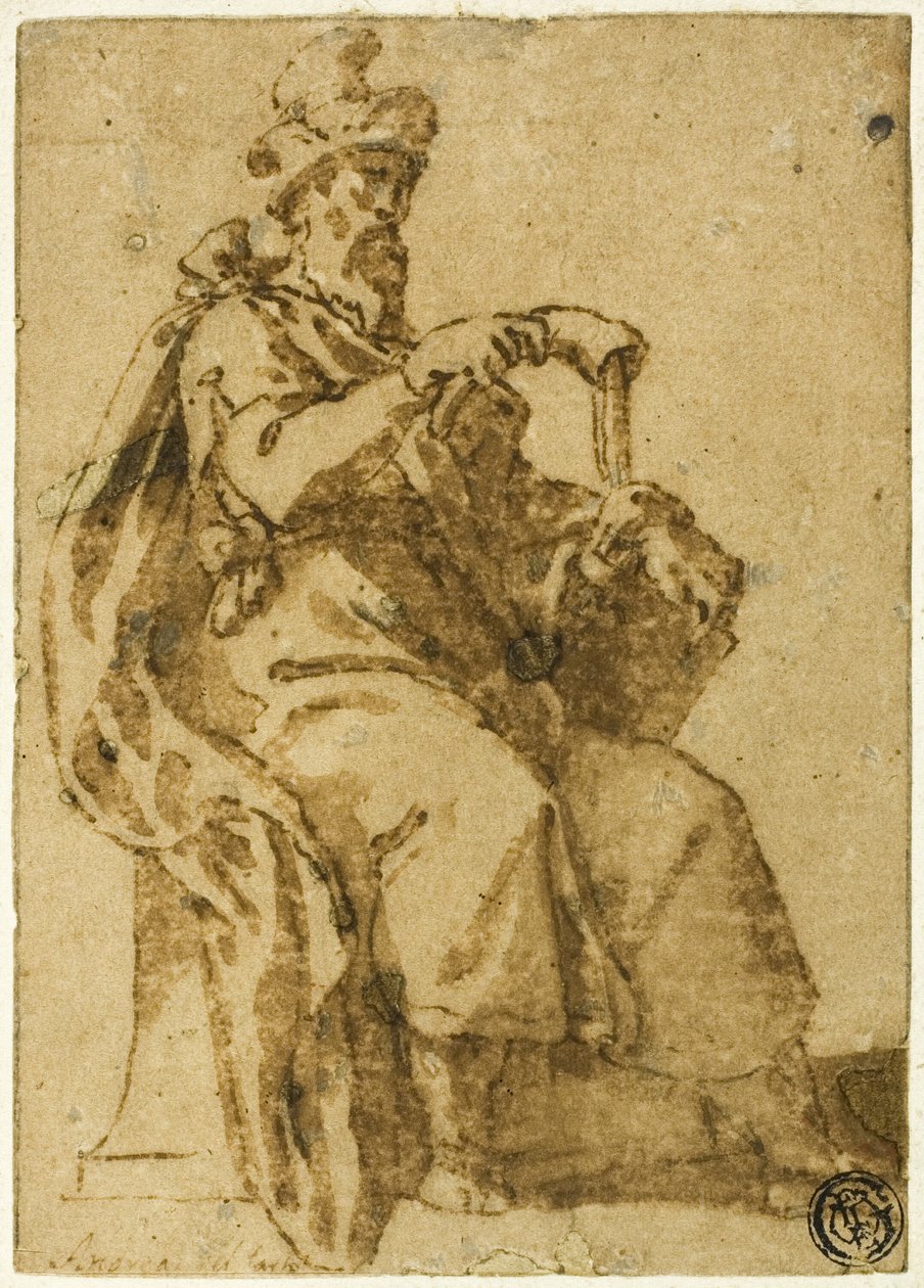 Samuel trónolt alkotó: Cesare Nebbia